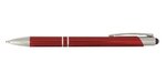 Tres-Chic w/ Stylus - LaserMax - Metal Pen - Dark Red-silver