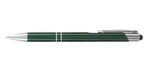 Tres-Chic w/ Stylus - LaserMax - Metal Pen - Green-silver