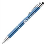 Tres-Chic w/ Stylus - LaserMax - Metal Pen - Ocean Blue-silver