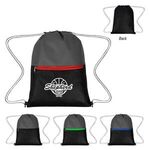 TRIAD NON-WOVEN DRAWSTRING BAG -  