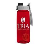 Tritan 26 Oz. Flair Shaker - Quick Snap Lid - Red