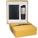 Tuscany(TM) Journal & Tumbler Gift Set - Black