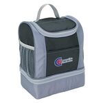 Two-Tone Kooler Lunch Bag -  