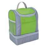 Two-Tone Kooler Lunch Bag -  