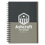 Two-Tone Spiral Notebook -  