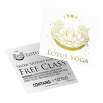 Buy Custom Metallic Temporary Tattoo 3" x 3"