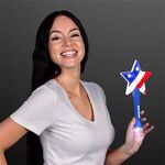 US Flag Star Light Up Wand -  