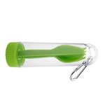 Utensil Kit with Carabiner - Lime