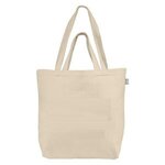 Verona - 10 oz. Recycled Cotton Tote Bag - Natural