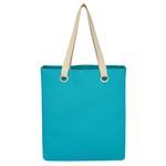 Vibrant Cotton Canvas Tote Bag -  