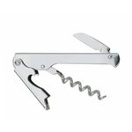 Waiters Corkscrew with Bottle Opener - White