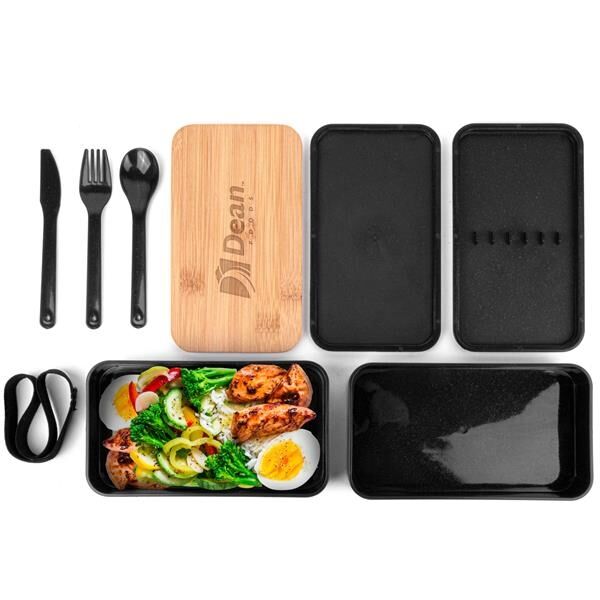 Main Product Image for Custom Printed Wheat Straw Bento Box