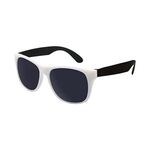 White Trim Sunglasses -  