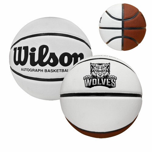 Main Product Image for Branded Wilson Autograph Basketball Full Size