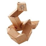 Wooden Snake Puzzle Toy -  