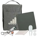 Buy Branded Heathered Shoe Bag Golf Kit
