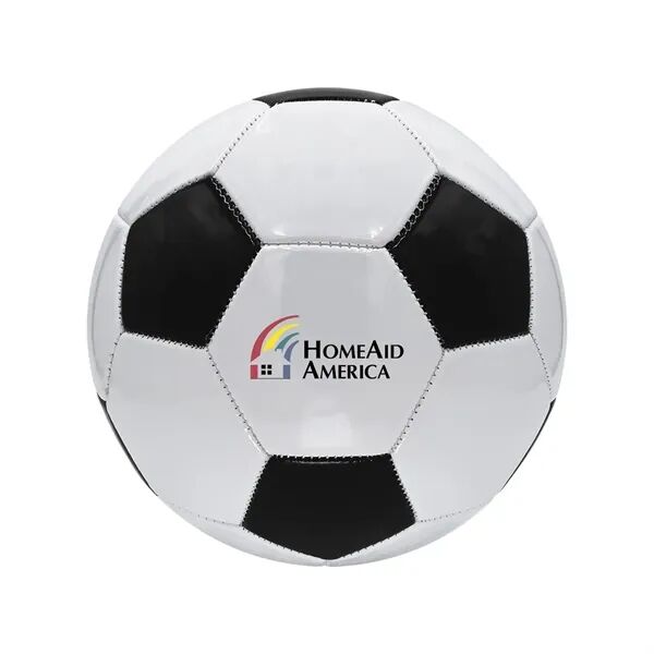 Main Product Image for Custom Printed Full Size Synthetic Leather Soccer Ball