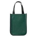 Yuma Non-Woven Curve Bottom Tote Bag - Hunter Green