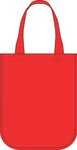 Yuma Sublimated Non-Woven Curve Bottom Tote - 2-Sided - Red