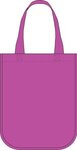 Yuma Sublimated Non-Woven Curve Bottom Tote - Purple