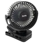 Buy Custom Printed Zephyr Clip Fan w/ Power Bank, Light & Remote