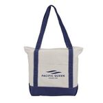 Zephyr - Cotton Canvas Boat Tote Bag