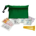 Zip Tote Golf Kit - Green