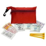 Zip Tote Golf Kit - Red